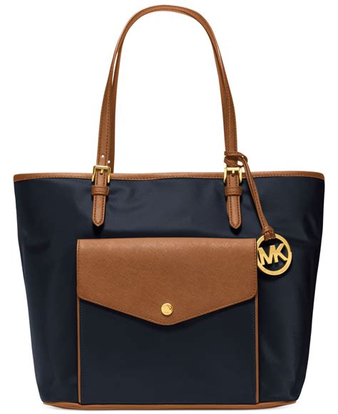 tube bag michael kors nylon|Michael Kors nylon tote bag.